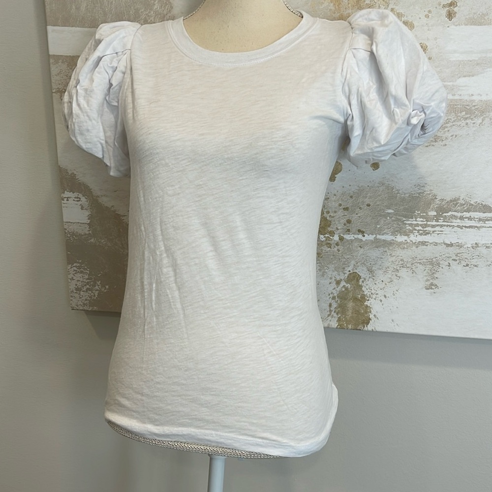 Z supply Short Puff Sleeve Tee - size small